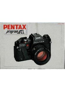 Pentax Program A manual. Camera Instructions.